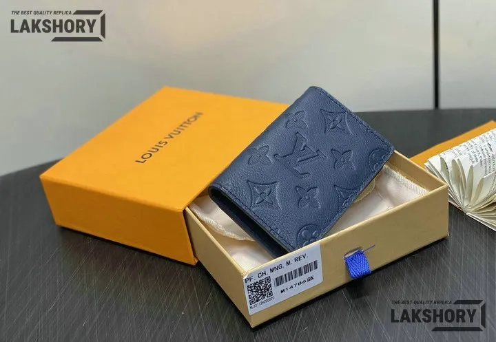 Louis Vuitton 1:1 Mirror Replica Pocket Organizer Monogram Shadow 7.5CM/3IN Louis Vuitton Replica Wallets Louis Vuitton 1:1 Mirror Replica Pocket Organizer Monogram Shadow 7.5CM/3IN Louis Vuitton Replica Wallets