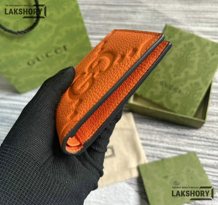 Gucci 1:1 Mirror Replica Jumbo GG Bifold Leather Coin Wallet 9CM/3.5IN Gucci Replica Wallets Gucci 1:1 Mirror Replica Jumbo GG Bifold Leather Coin Wallet 9CM/3.5IN Gucci Replica Wallets