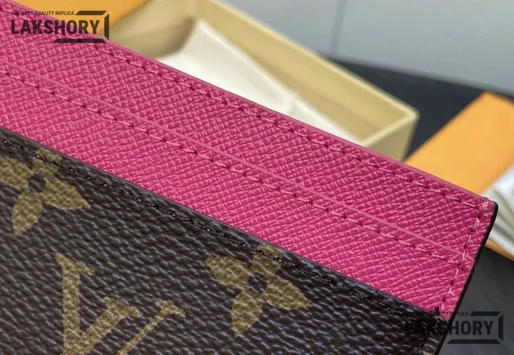 Louis Vuitton 1:1 Mirror Replica Monogram LV Charms Card Holder 7CM/2.8IN Louis Vuitton Replica Wallets Louis Vuitton 1:1 Mirror Replica Monogram LV Charms Card Holder 7CM/2.8IN Louis Vuitton Replica Wallets