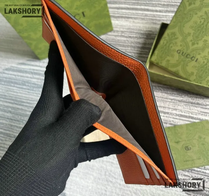 Gucci 1:1 Mirror Replica Jumbo GG Bifold Leather Coin Wallet 9CM/3.5IN Gucci Replica Wallets Gucci 1:1 Mirror Replica Jumbo GG Bifold Leather Coin Wallet 9CM/3.5IN Gucci Replica Wallets