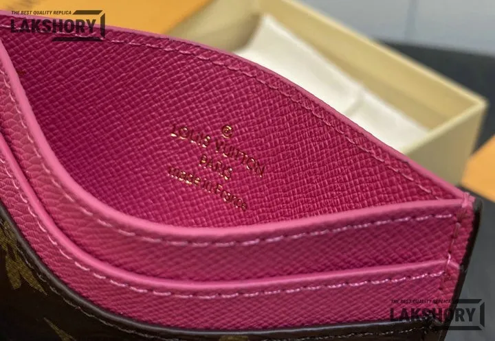 Louis Vuitton 1:1 Mirror Replica Monogram LV Charms Card Holder 7CM/2.8IN Louis Vuitton Replica Wallets Louis Vuitton 1:1 Mirror Replica Monogram LV Charms Card Holder 7CM/2.8IN Louis Vuitton Replica Wallets