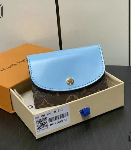 Louis Vuitton 1:1 Mirror Replica Rosalie Coin Purse Monogram Reverse Canvas 11CM/4.3IN Louis Vuitton Replica Wallets