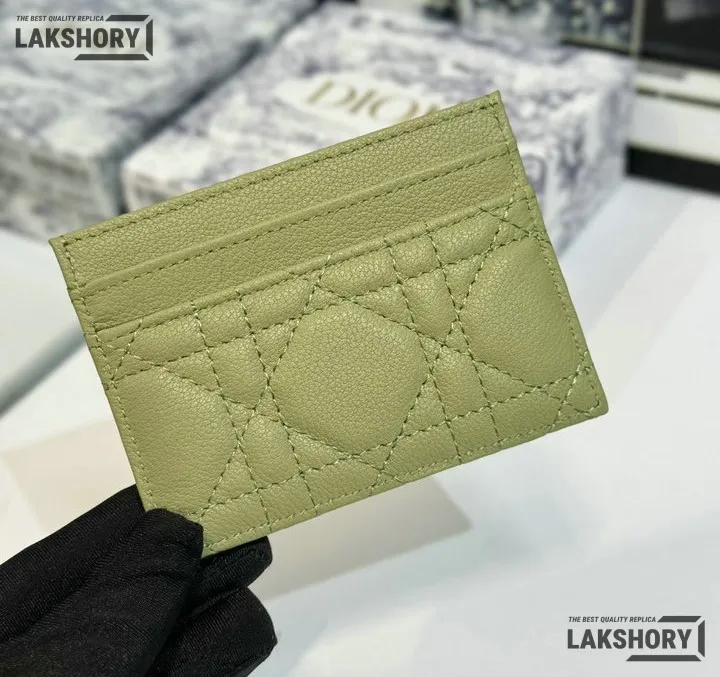 Dior 1:1 Mirror Replica Dior Caro Freesia Card Holder Christian Dior Replica Wallets Dior 1:1 Mirror Replica Dior Caro Freesia Card Holder Christian Dior Replica Wallets