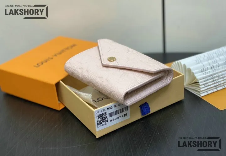 Louis Vuitton 1:1 Mirror Replica White Empreinte Monogram Leather Victorine Wallet 12CM/4.7IN Louis Vuitton Replica Wallets Louis Vuitton 1:1 Mirror Replica White Empreinte Monogram Leather Victorine Wallet 12CM/4.7IN Louis Vuitton Replica Wallets