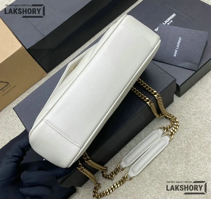 Ysl 1:1 Mirror Replica Loulou Small Matelassé Chain Bag 24CM/9.4IN Replica Crossbody Bags Ysl 1:1 Mirror Replica Loulou Small Matelassé Chain Bag 24CM/9.4IN Replica Crossbody Bags