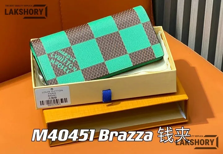 Louis Vuitton 1:1 Mirror Replica Portefeuille Brazza Long Wallet 19CM/7.5IN Louis Vuitton Replica Wallets Louis Vuitton 1:1 Mirror Replica Portefeuille Brazza Long Wallet 19CM/7.5IN Louis Vuitton Replica Wallets