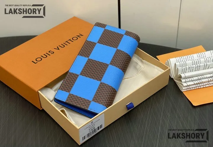 Louis Vuitton 1:1 Mirror Replica Portefeuille Brazza Long Wallet 19CM/7.5IN Louis Vuitton Replica Wallets Louis Vuitton 1:1 Mirror Replica Portefeuille Brazza Long Wallet 19CM/7.5IN Louis Vuitton Replica Wallets