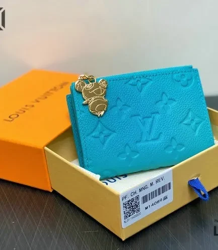 Louis Vuitton 1:1 Mirror Replica LV x TM Lisa Wallet Monogram Empreinte Leather 11.5CM/4.5IN Louis Vuitton Replica Wallets Louis Vuitton 1:1 Mirror Replica LV x TM Lisa Wallet Monogram Empreinte Leather 11.5CM/4.5IN Louis Vuitton Replica Wallets