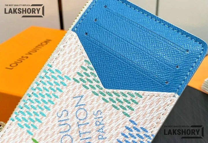 Louis Vuitton 1:1 Mirror Replica Romy Card Holder Damier Canvas 8CM/3.1IN Louis Vuitton Replica Wallets Louis Vuitton 1:1 Mirror Replica Romy Card Holder Damier Canvas 8CM/3.1IN Louis Vuitton Replica Wallets