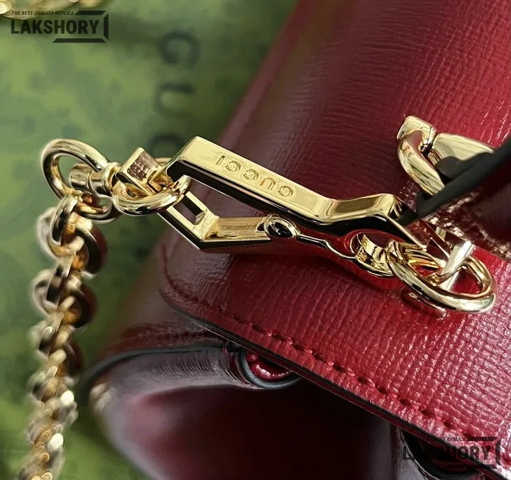 Gucci 1:1 Mirror Replica Horsebit 1955 Top Handle Bag Burgundy 22CM/8.7IN Gucci Replica Horsebit Bags Gucci 1:1 Mirror Replica Horsebit 1955 Top Handle Bag Burgundy 22CM/8.7IN Gucci Replica Horsebit Bags