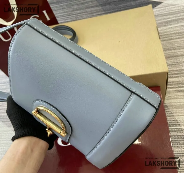 Gucci 1:1 Mirror Replica 73 Small Blue Taupe Bucket Bag 20CM/7.9IN Gucci Replica Horsebit Bags Gucci 1:1 Mirror Replica 73 Small Blue Taupe Bucket Bag 20CM/7.9IN Gucci Replica Horsebit Bags