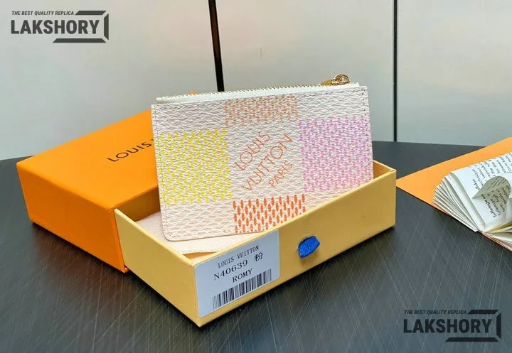 Louis Vuitton 1:1 Mirror Replica Romy Card Holder Damier Canvas 8CM/3.1IN Louis Vuitton Replica Wallets Louis Vuitton 1:1 Mirror Replica Romy Card Holder Damier Canvas 8CM/3.1IN Louis Vuitton Replica Wallets