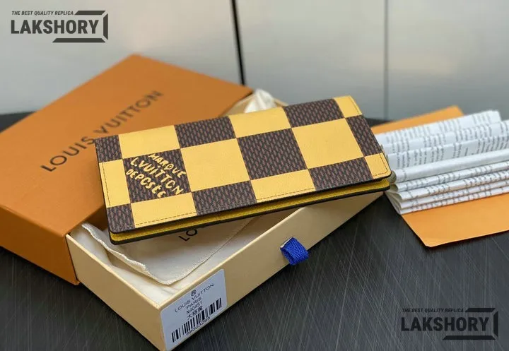 Louis Vuitton 1:1 Mirror Replica Portefeuille Brazza Long Wallet 19CM/7.5IN Louis Vuitton Replica Wallets Louis Vuitton 1:1 Mirror Replica Portefeuille Brazza Long Wallet 19CM/7.5IN Louis Vuitton Replica Wallets