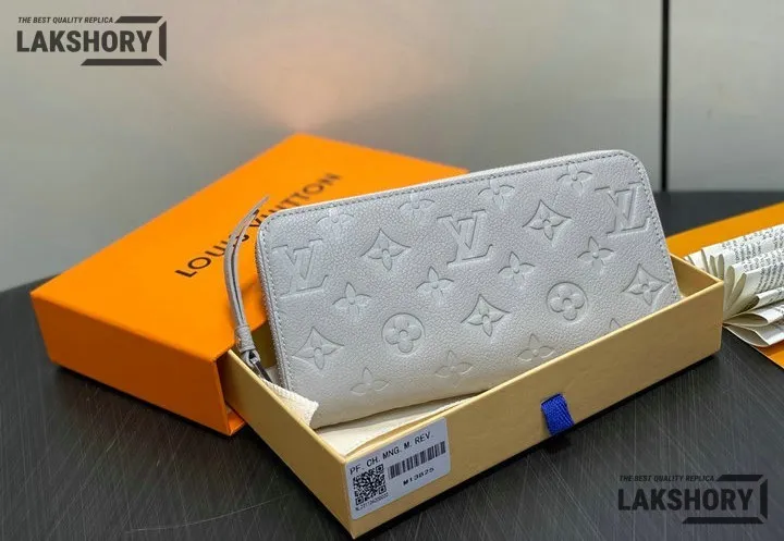 Louis Vuitton 1:1 Mirror Replica Zippy Wallet Monogram Empreinte Brume Gray 19.5CM/7.7IN Louis Vuitton Replica Wallets Louis Vuitton 1:1 Mirror Replica Zippy Wallet Monogram Empreinte Brume Gray 19.5CM/7.7IN Louis Vuitton Replica Wallets
