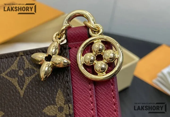 Louis Vuitton 1:1 Mirror Replica Monogram LV Charms Card Holder 7CM/2.8IN Louis Vuitton Replica Wallets Louis Vuitton 1:1 Mirror Replica Monogram LV Charms Card Holder 7CM/2.8IN Louis Vuitton Replica Wallets