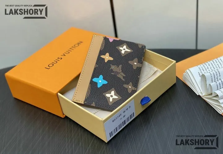 Louis Vuitton 1:1 Mirror Replica LV Tyler The Creator Multiple Wallet Craggy 7CM/2.8IN Louis Vuitton Replica Wallets Louis Vuitton 1:1 Mirror Replica LV Tyler The Creator Multiple Wallet Craggy 7CM/2.8IN Louis Vuitton Replica Wallets