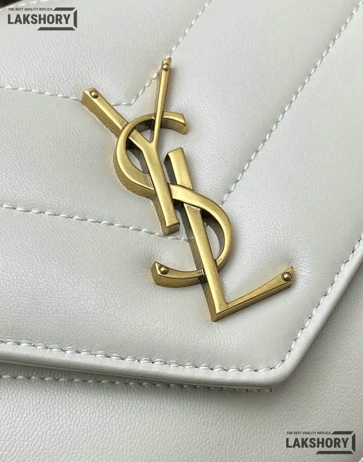 Ysl 1:1 Mirror Replica Loulou Small Matelassé Chain Bag 24CM/9.4IN Replica Crossbody Bags Ysl 1:1 Mirror Replica Loulou Small Matelassé Chain Bag 24CM/9.4IN Replica Crossbody Bags