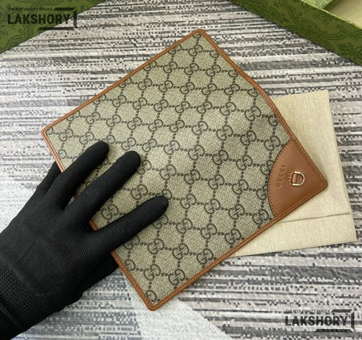 Gucci 1:1 Mirror Replica GG Emblem Continental Wallet Beige Black 11CM/4.3IN Gucci Replica Wallets Gucci 1:1 Mirror Replica GG Emblem Continental Wallet Beige Black 11CM/4.3IN Gucci Replica Wallets