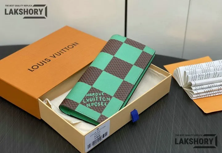 Louis Vuitton 1:1 Mirror Replica Portefeuille Brazza Long Wallet 19CM/7.5IN Louis Vuitton Replica Wallets Louis Vuitton 1:1 Mirror Replica Portefeuille Brazza Long Wallet 19CM/7.5IN Louis Vuitton Replica Wallets