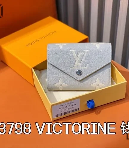 Louis Vuitton 1:1 Mirror Replica Empreinte Monogram Giant Victorine Wallet 12CM/4.7IN Louis Vuitton Replica Wallets