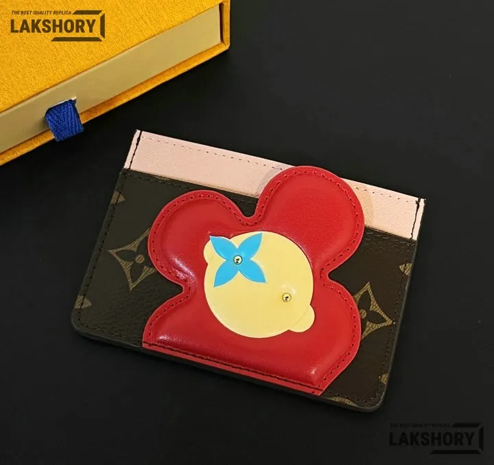 Louis Vuitton 1:1 Mirror Replica Monogram Vivienne Card Holder 7CM/2.8IN Louis Vuitton Replica Wallets Louis Vuitton 1:1 Mirror Replica Monogram Vivienne Card Holder 7CM/2.8IN Louis Vuitton Replica Wallets