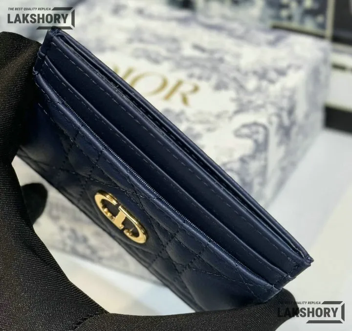 Dior 1:1 Mirror Replica Dior Caro Freesia Card Holder Christian Dior Replica Wallets Dior 1:1 Mirror Replica Dior Caro Freesia Card Holder Christian Dior Replica Wallets