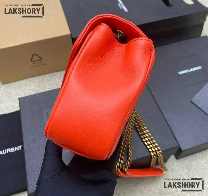 Ysl 1:1 Mirror Replica Loulou Small Matelassé Chain Bag 24CM/9.4IN Replica Crossbody Bags Ysl 1:1 Mirror Replica Loulou Small Matelassé Chain Bag 24CM/9.4IN Replica Crossbody Bags