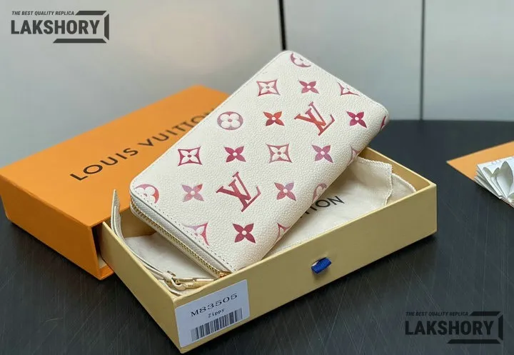 Louis Vuitton 1:1 Mirror Replica Zippy Wallet Monogram Sunrise Aquare 19.5CM/7.7IN Louis Vuitton Replica Wallets Louis Vuitton 1:1 Mirror Replica Zippy Wallet Monogram Sunrise Aquare 19.5CM/7.7IN Louis Vuitton Replica Wallets