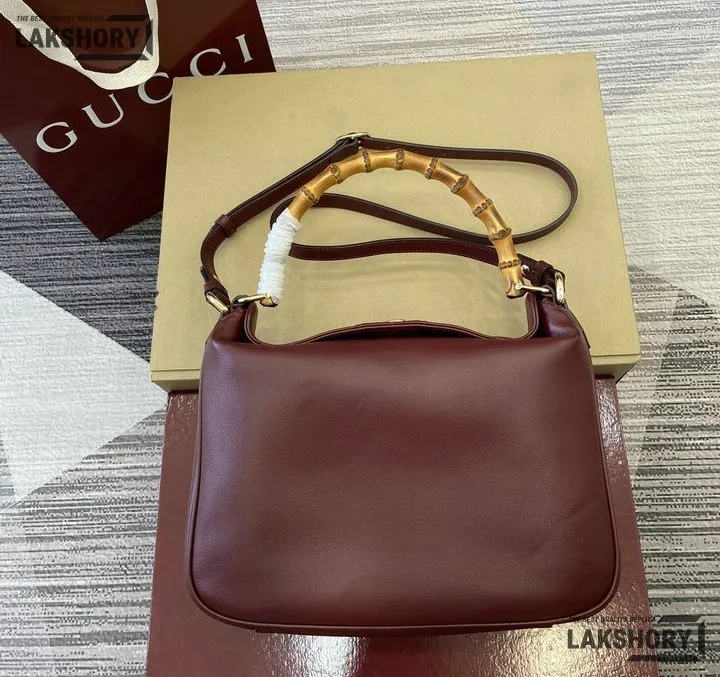 Gucci 1:1 Mirror Replica Diana Medium Shoulder Bag Rosso Red 30CM/11.8IN Gucci Replica Bamboo Bags Gucci 1:1 Mirror Replica Diana Medium Shoulder Bag Rosso Red 30CM/11.8IN Gucci Replica Bamboo Bags