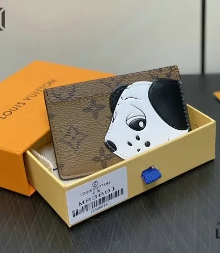 Louis Vuitton 1:1 Mirror Replica x Sun Yitian Card Holder Monogram 7CM/2.8IN Louis Vuitton Replica Wallets