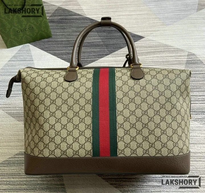 Gucci 1:1 Mirror Replica Savoy Small Carry On Duffle Bag 42CM/16.5IN Gucci Replica Ophidia Bags Gucci 1:1 Mirror Replica Savoy Small Carry On Duffle Bag 42CM/16.5IN Gucci Replica Ophidia Bags