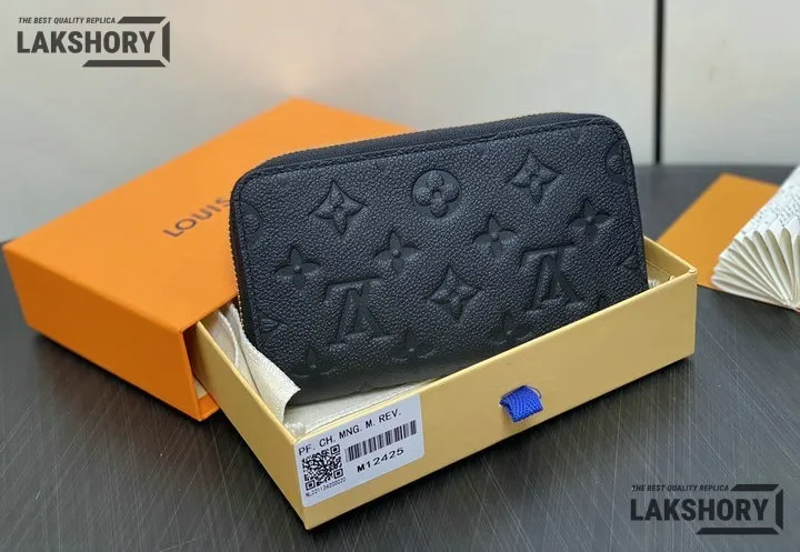 Louis Vuitton 1:1 Mirror Replica Margot Wallet Monogram Empreinte 17CM/6.7IN Louis Vuitton Replica Wallets Louis Vuitton 1:1 Mirror Replica Margot Wallet Monogram Empreinte 17CM/6.7IN Louis Vuitton Replica Wallets