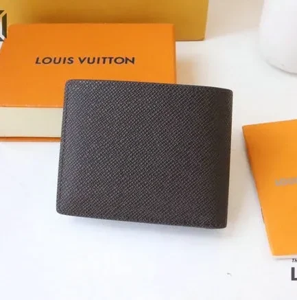 Louis Vuitton 1:1 Mirror Replica Slender Wallet Taiga Cowhide Leather 11CM/4.3IN Louis Vuitton Replica Wallets