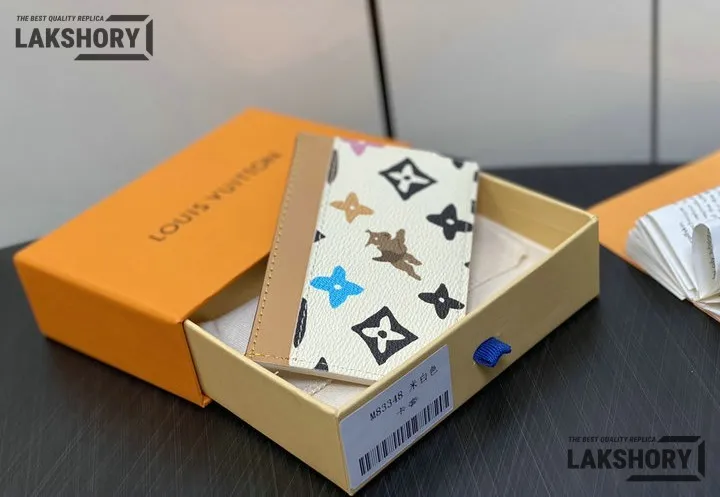 Louis Vuitton 1:1 Mirror Replica LV Tyler The Creator Multiple Wallet Craggy 7CM/2.8IN Louis Vuitton Replica Wallets Louis Vuitton 1:1 Mirror Replica LV Tyler The Creator Multiple Wallet Craggy 7CM/2.8IN Louis Vuitton Replica Wallets