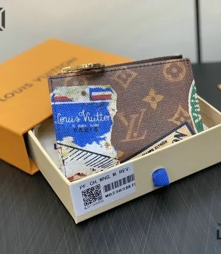 Louis Vuitton 1:1 Mirror Replica Animation Wallet Monogram Canvas 11.5CM/4.5IN Louis Vuitton Replica Wallets