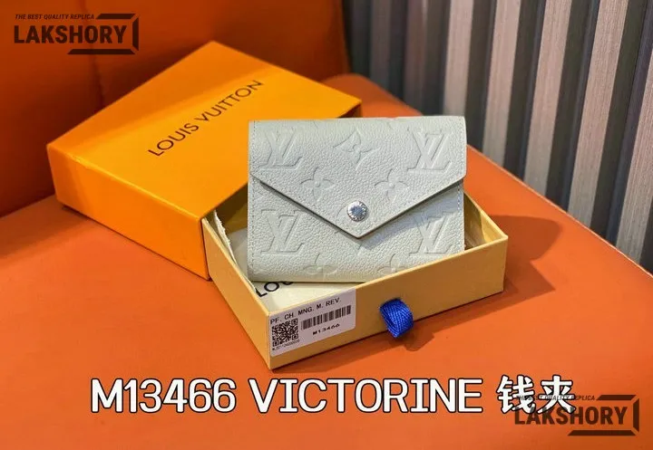 Louis Vuitton 1:1 Mirror Replica Victorine Wallet Monogram Empreinte 12CM/4.7IN Louis Vuitton Replica Wallets Louis Vuitton 1:1 Mirror Replica Victorine Wallet Monogram Empreinte 12CM/4.7IN Louis Vuitton Replica Wallets
