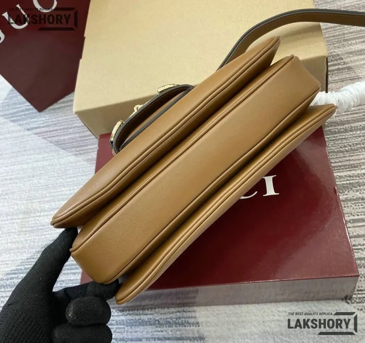 Gucci 1:1 Mirror Replica Horsebit 1955 Medium Shoulder Bag 26CM/10.2IN Gucci Replica Horsebit Bags Gucci 1:1 Mirror Replica Horsebit 1955 Medium Shoulder Bag 26CM/10.2IN Gucci Replica Horsebit Bags