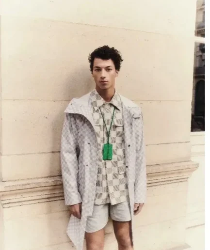 Louis Vuitton 1:1 Mirror Replica Taigarama Card Holder Necklace 7.5CM/3IN Louis Vuitton Replica Wallets