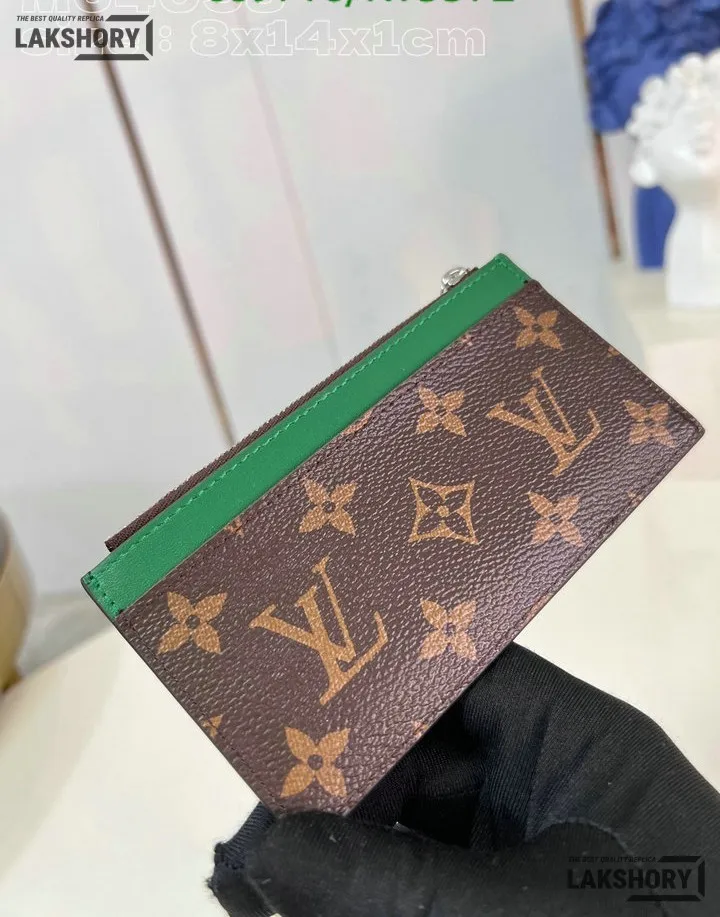 Louis Vuitton 1:1 Mirror Replica Monogram Zipped Romy Card Holder 14.5CM/5.7IN Louis Vuitton Replica Wallets Louis Vuitton 1:1 Mirror Replica Monogram Zipped Romy Card Holder 14.5CM/5.7IN Louis Vuitton Replica Wallets