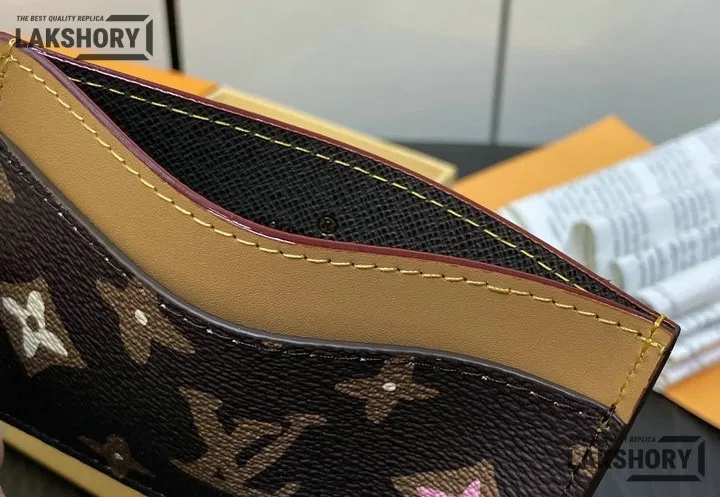 Louis Vuitton 1:1 Mirror Replica LV Tyler The Creator Multiple Wallet Craggy 7CM/2.8IN Louis Vuitton Replica Wallets Louis Vuitton 1:1 Mirror Replica LV Tyler The Creator Multiple Wallet Craggy 7CM/2.8IN Louis Vuitton Replica Wallets