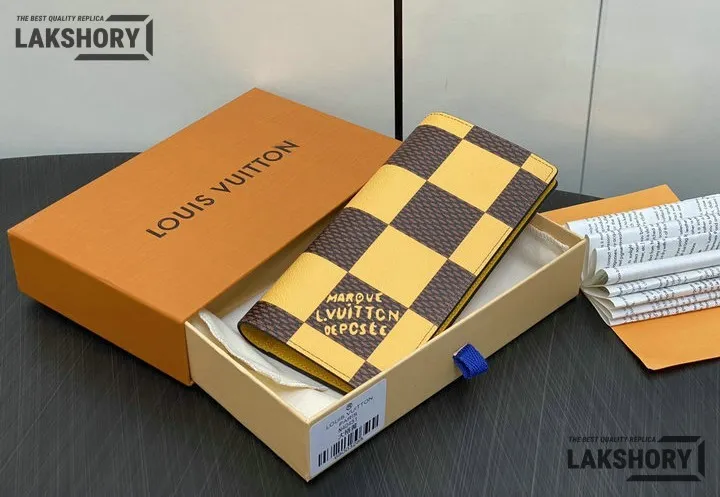 Louis Vuitton 1:1 Mirror Replica Portefeuille Brazza Long Wallet 19CM/7.5IN Louis Vuitton Replica Wallets Louis Vuitton 1:1 Mirror Replica Portefeuille Brazza Long Wallet 19CM/7.5IN Louis Vuitton Replica Wallets