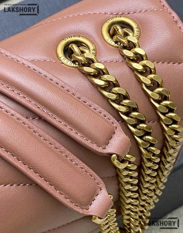 Ysl 1:1 Mirror Replica Loulou Small Matelassé Chain Bag 24CM/9.4IN Replica Crossbody Bags Ysl 1:1 Mirror Replica Loulou Small Matelassé Chain Bag 24CM/9.4IN Replica Crossbody Bags