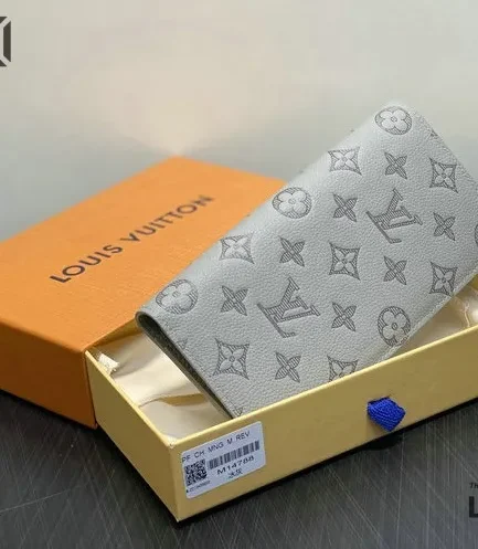 Louis Vuitton 1:1 Mirror Replica Brazza Wallet Taigarama 19CM/7.5IN Louis Vuitton Replica Wallets