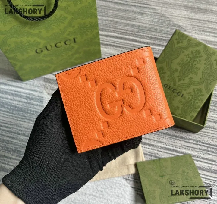 Gucci 1:1 Mirror Replica Jumbo GG Bifold Leather Coin Wallet 9CM/3.5IN Gucci Replica Wallets Gucci 1:1 Mirror Replica Jumbo GG Bifold Leather Coin Wallet 9CM/3.5IN Gucci Replica Wallets