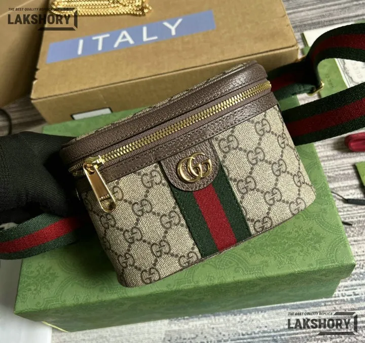 Gucci 1:1 Mirror Replica Small GG Supreme Ophidia Belt Bag 18CM/7.1IN Gucci Replica Ophidia Bags Gucci 1:1 Mirror Replica Small GG Supreme Ophidia Belt Bag 18CM/7.1IN Gucci Replica Ophidia Bags