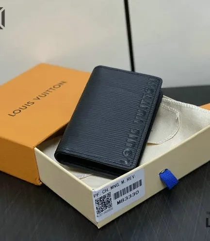Louis Vuitton 1:1 Mirror Replica Pocket Organizer Epi XL Wallet Black 7.5CM/3IN Louis Vuitton Replica Wallets Louis Vuitton 1:1 Mirror Replica Pocket Organizer Epi XL Wallet Black 7.5CM/3IN Louis Vuitton Replica Wallets