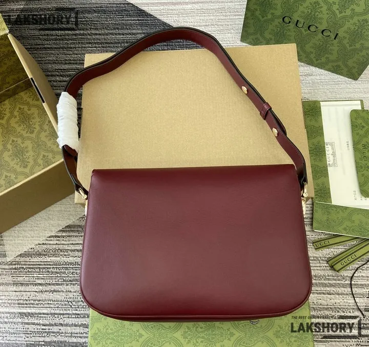 Gucci 1:1 Mirror Replica Horsebit 1955 Medium Shoulder Bag 26CM/10.2IN Gucci Replica Horsebit Bags Gucci 1:1 Mirror Replica Horsebit 1955 Medium Shoulder Bag 26CM/10.2IN Gucci Replica Horsebit Bags