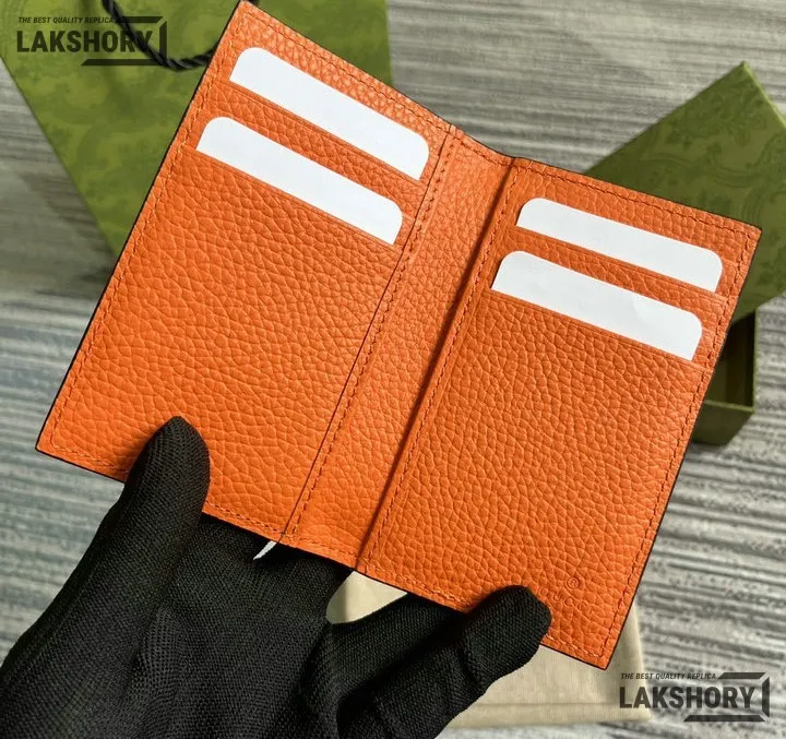 Gucci 1:1 Mirror Replica Leather Jumbo GG Card Case 7.5CM/3IN Gucci Replica Wallets Gucci 1:1 Mirror Replica Leather Jumbo GG Card Case 7.5CM/3IN Gucci Replica Wallets