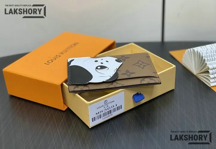 Louis Vuitton 1:1 Mirror Replica x Sun Yitian Card Holder Monogram 7CM/2.8IN Louis Vuitton Replica Wallets Louis Vuitton 1:1 Mirror Replica x Sun Yitian Card Holder Monogram 7CM/2.8IN Louis Vuitton Replica Wallets