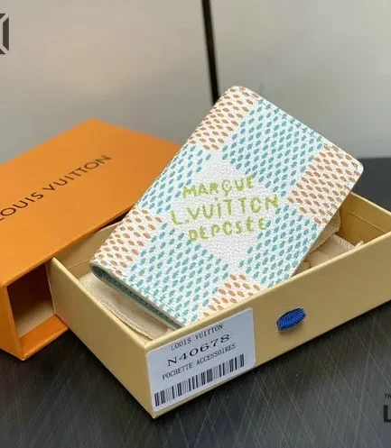 Louis Vuitton 1:1 Mirror Replica Pocket Organizer Damier Heritage 7.5CM/3IN Louis Vuitton Replica Wallets Louis Vuitton 1:1 Mirror Replica Pocket Organizer Damier Heritage 7.5CM/3IN Louis Vuitton Replica Wallets
